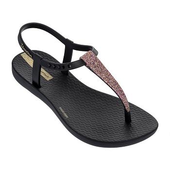 Sandale Ipanema Copii Charm Glitter Pantofi Negrii România MZ6598071